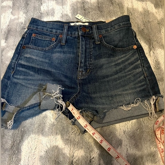 Madewell High-Rise Denim Shorts Size 23 - Picture 6 of 14